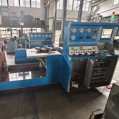Valve test bench with computer PLC system was shipped to Malaysia